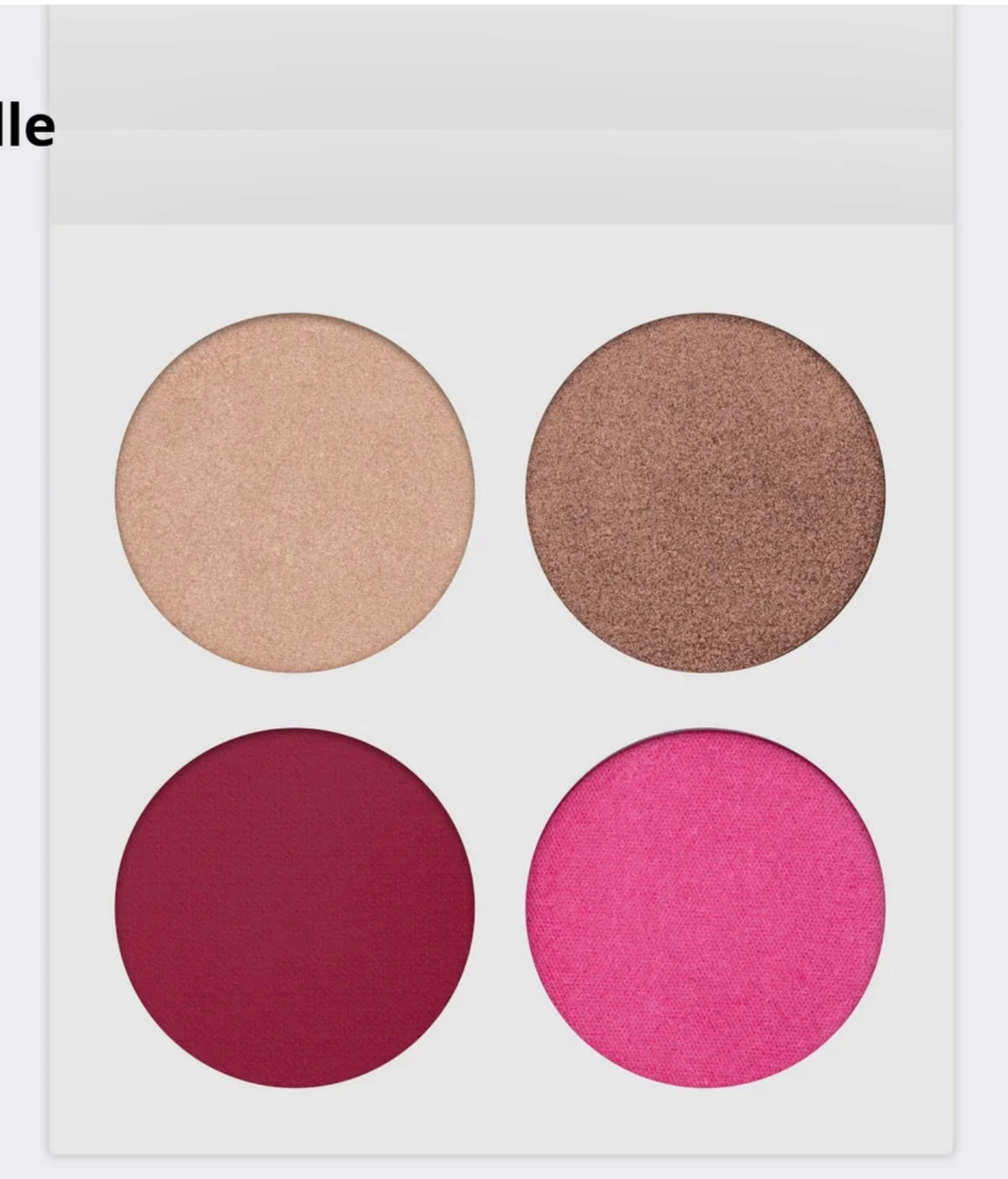 Palette eyeshadow bougainvillea n.1