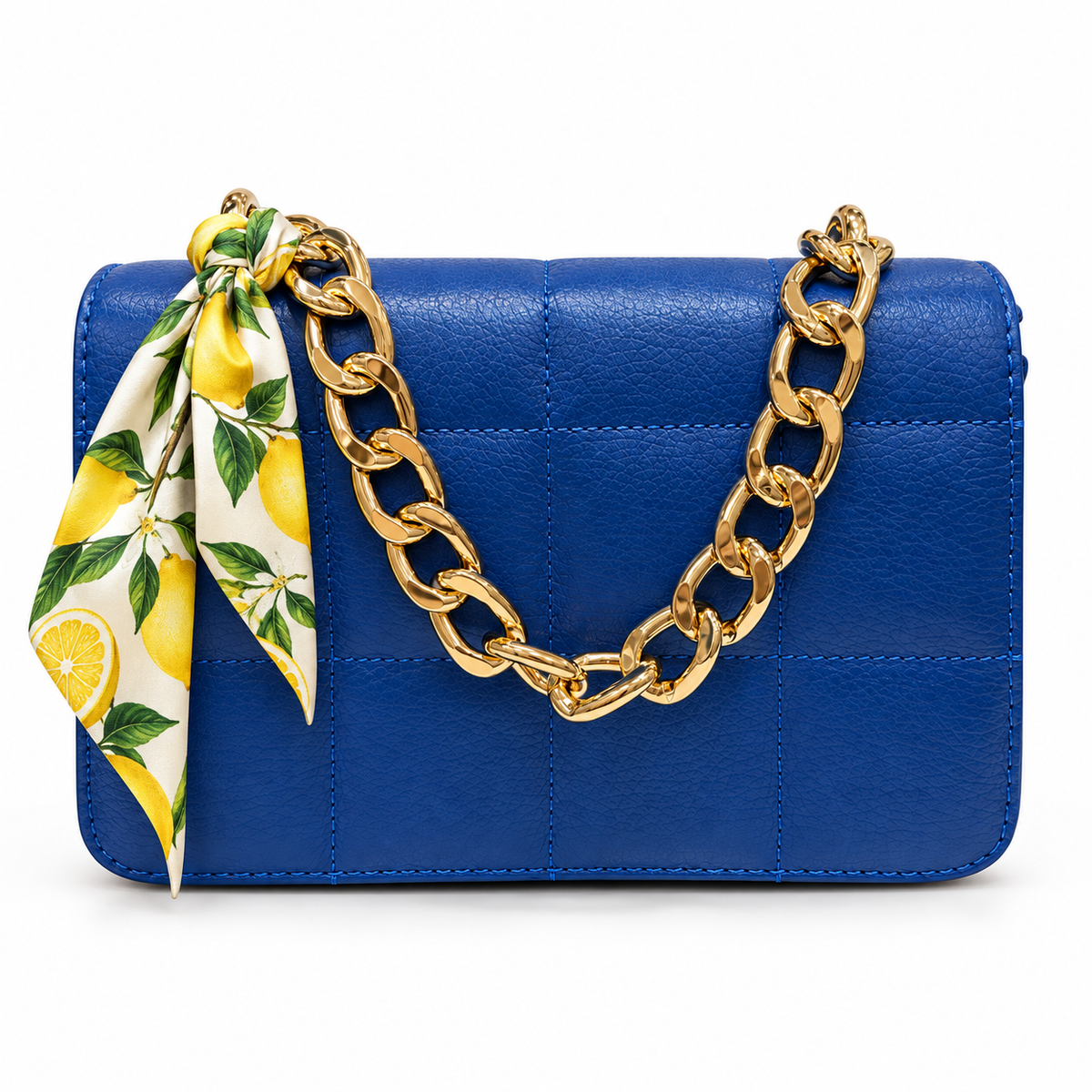 Mimi borsa pelle bluette