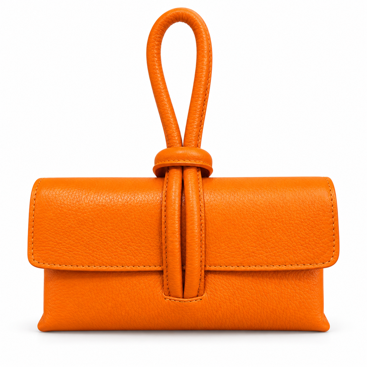 Borsa Sonia in pelle arancio