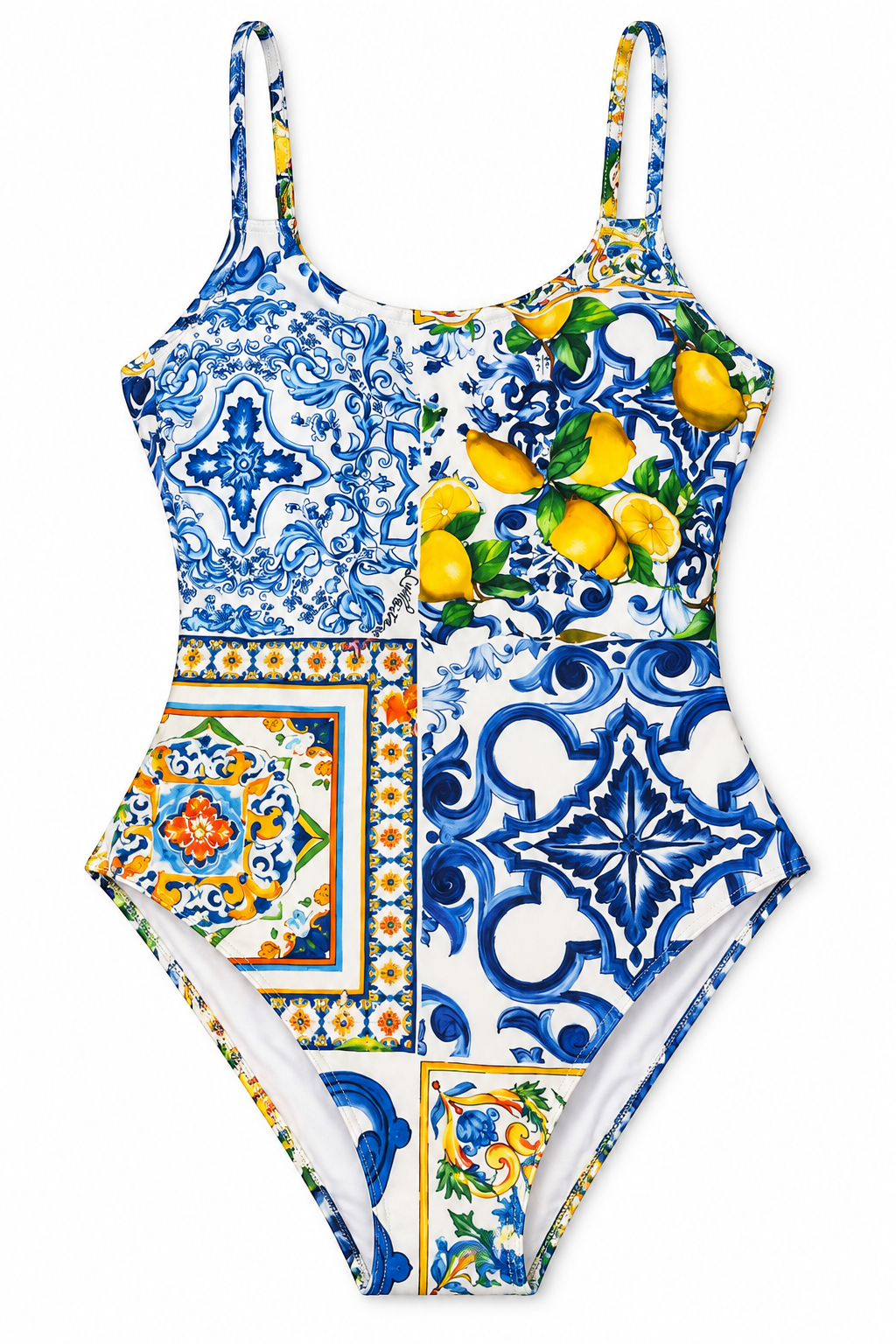 Costume intero lycra stampa Mix