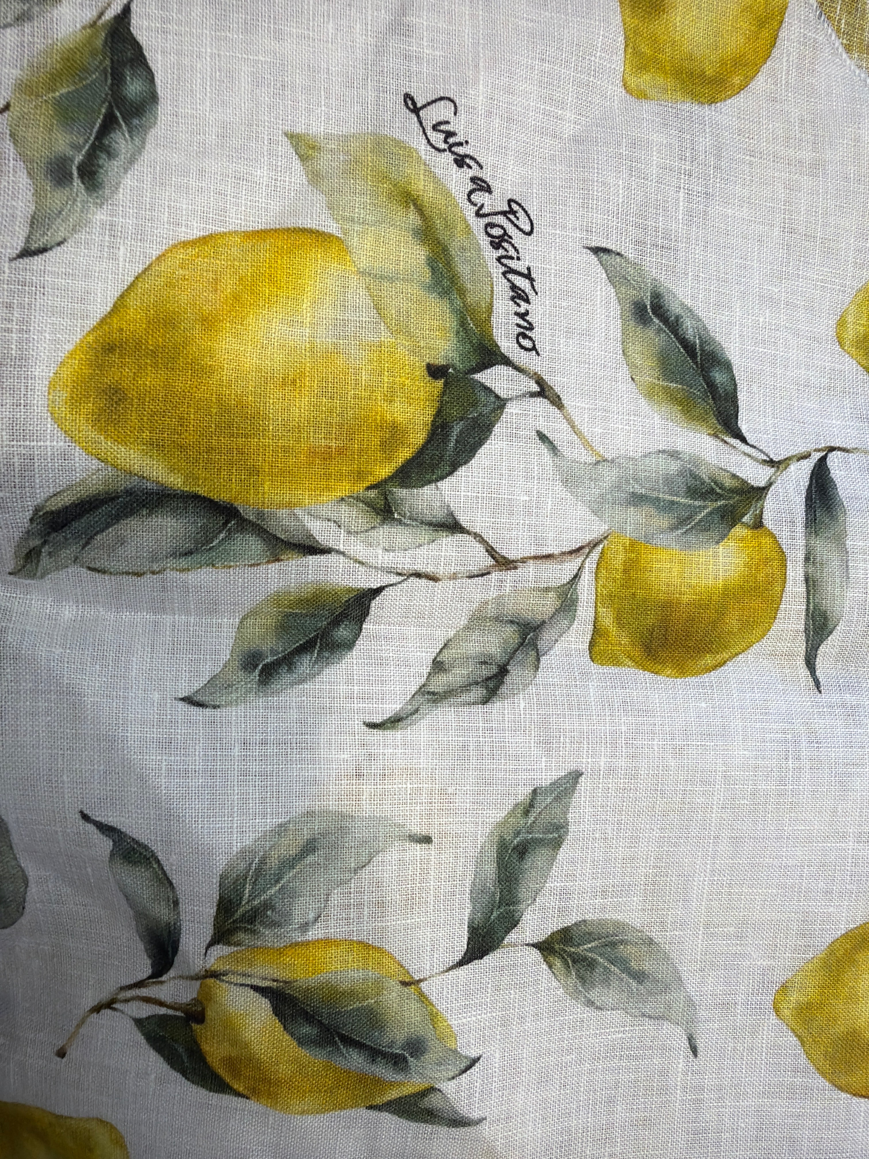 Cerchietto capelli stampa limoni