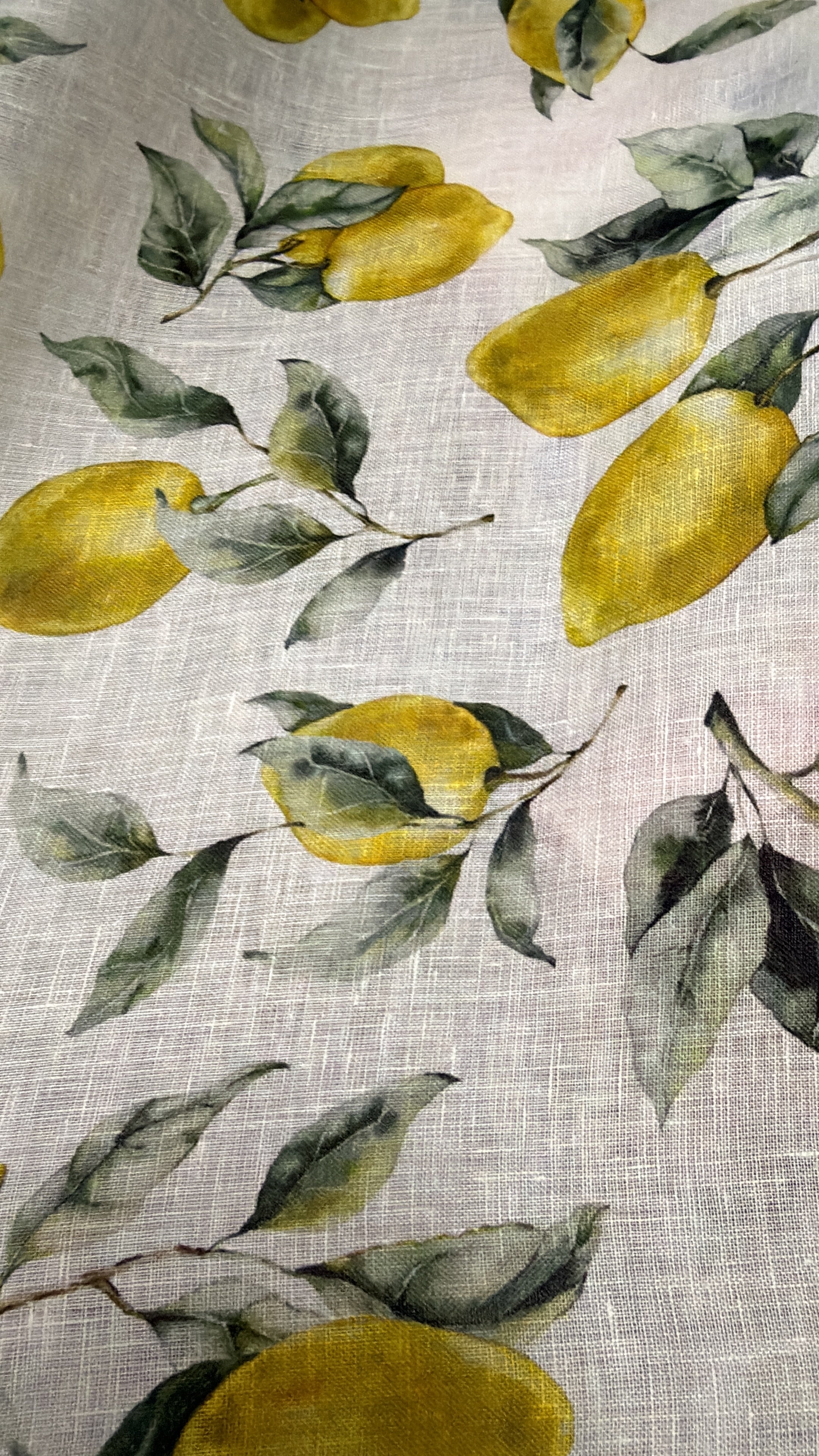 Veleno linen lemons dress