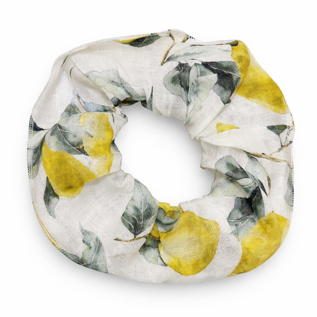 Scrunchies stampa limoni