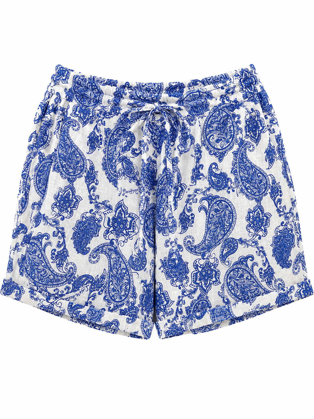 Shorts Andromeda n lino con tasche e laccio taglia M/L (Copia)