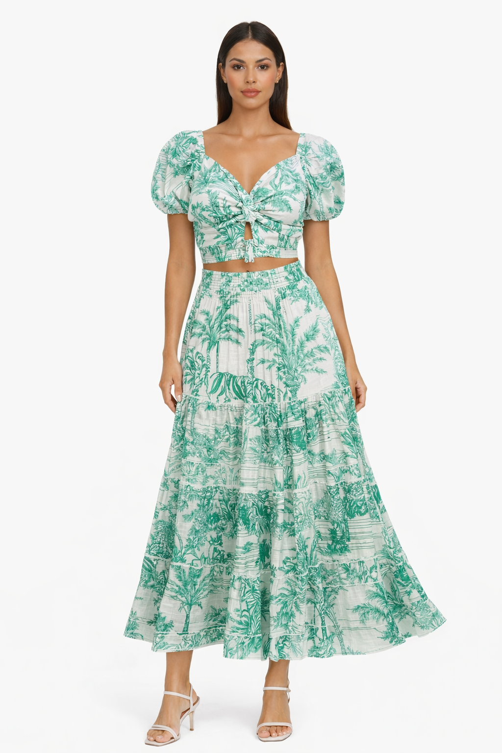 Skirt with "I love Tiffany" print