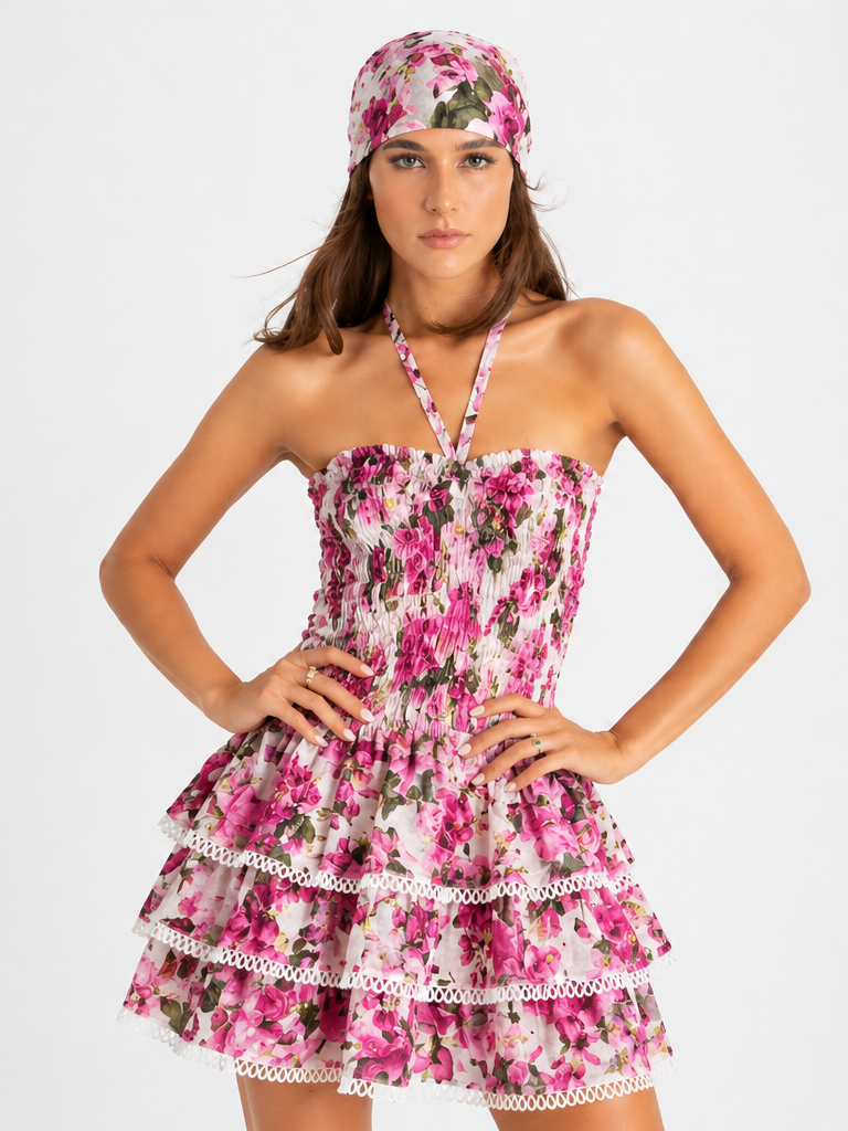 Squid Love Rose print
