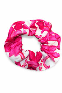 Scrunchies pittura rosa