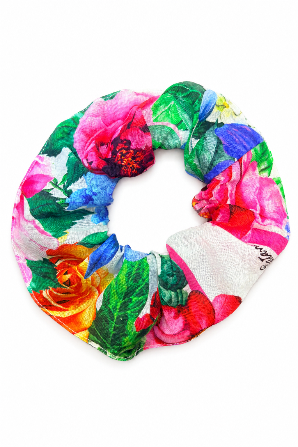 Scrunchies stampa fiore