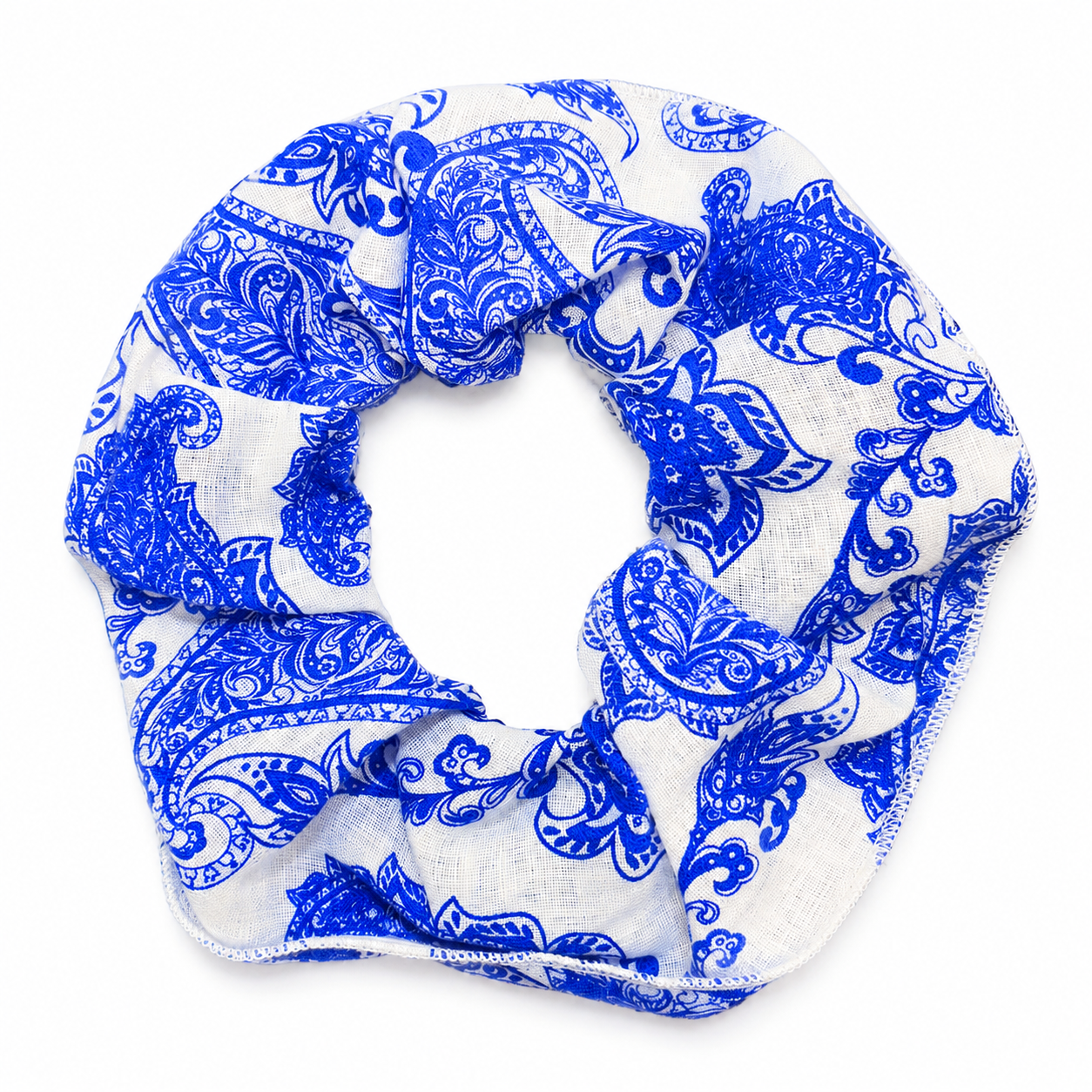 Scrunchies stampa cachemire