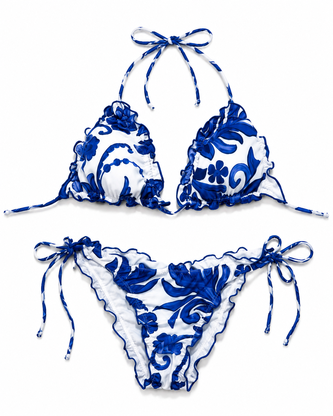 Bikini Fru Fru blue Branch color