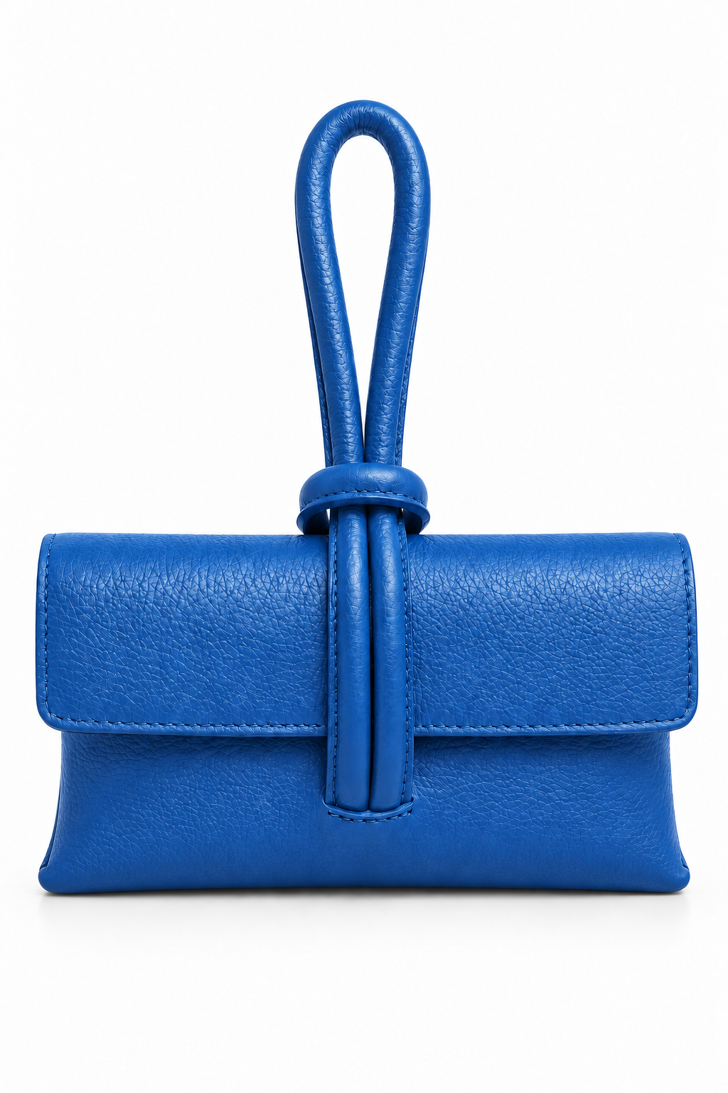 Borsa Sonia in pelle bluette
