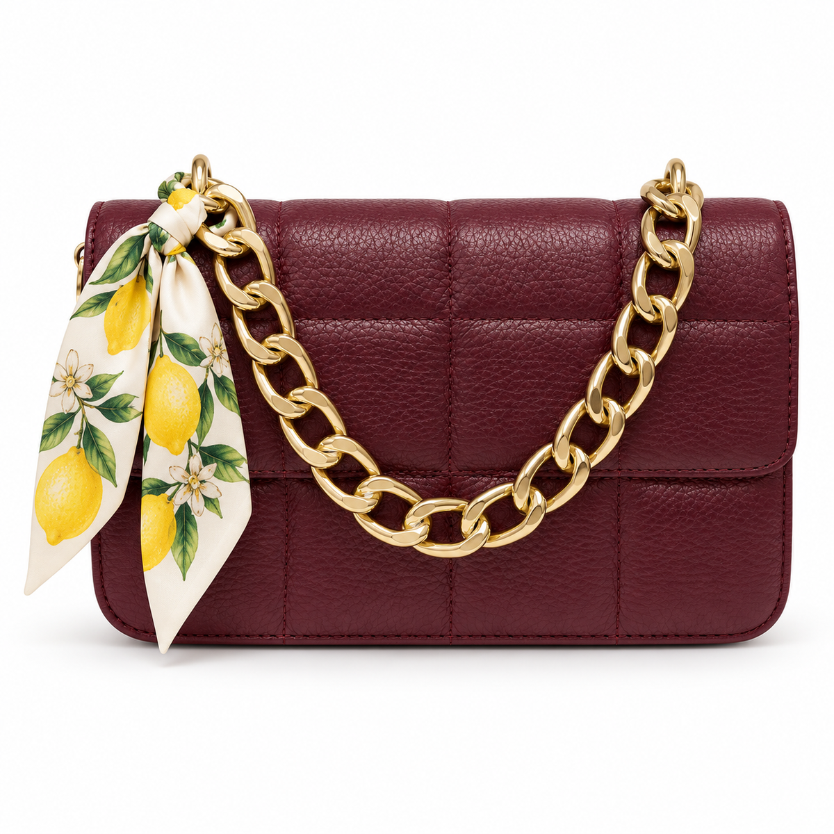 Mimi borsa pelle burgundy