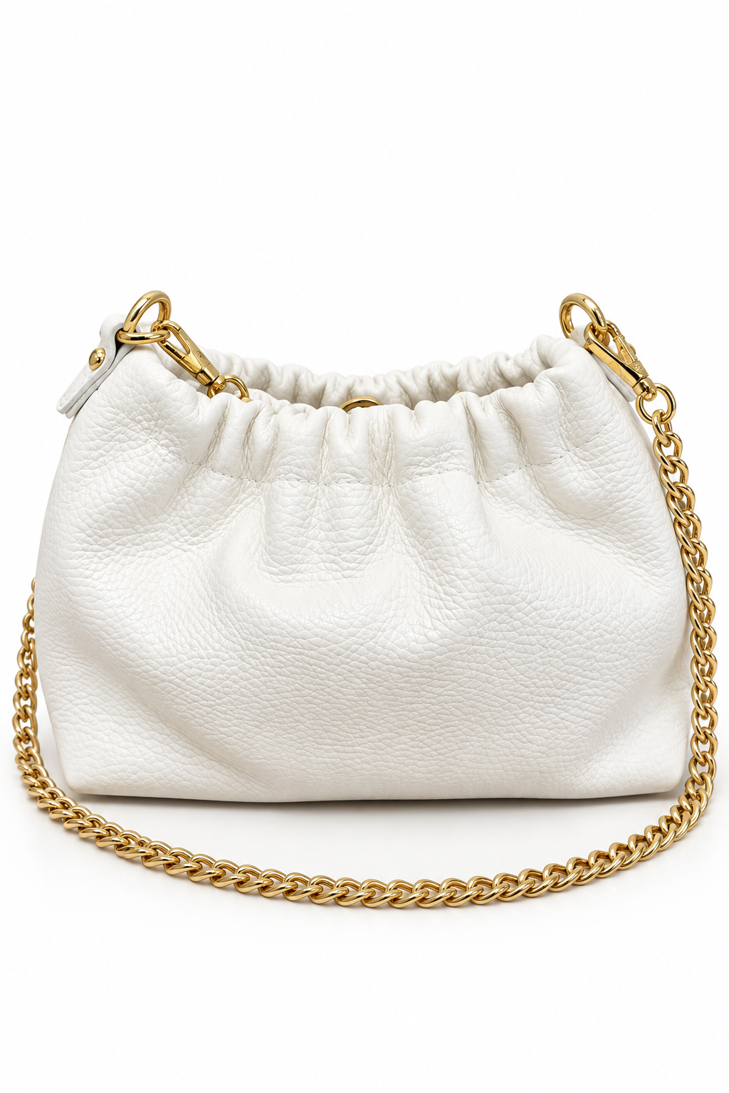 Borsa piccola Sissi in pelle bianco