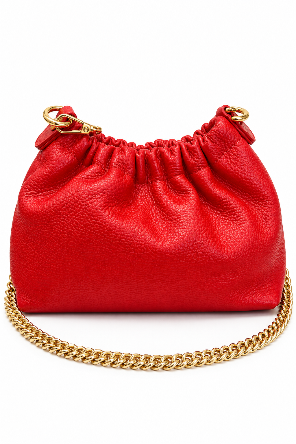 Borsa piccola Sissi in pelle rosso
